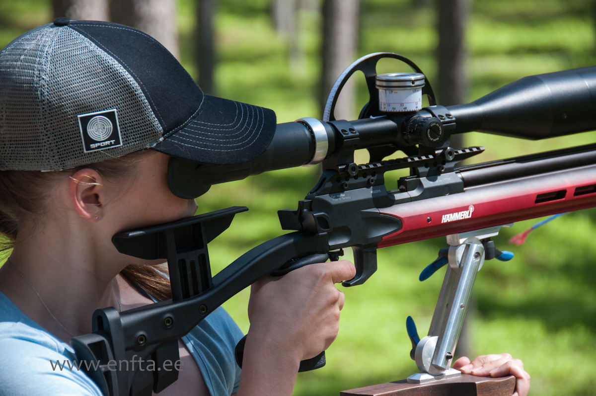 Anne-Gret Reinu, Hämmerli AR20 FT, Nikko Stirling Targetmaster 10-50x60